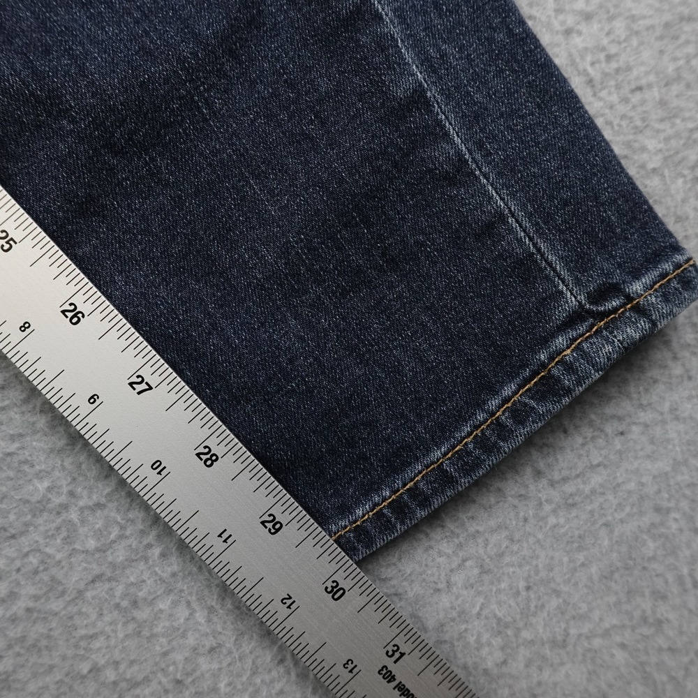 Rag Bone Dre Jeans Women's 30 (34x30) Blue Dark Wash Distressed Casual - Picture 11 of 12